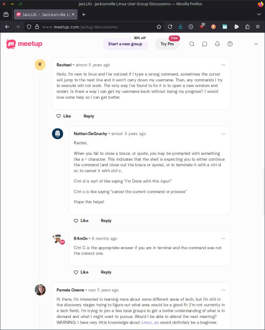 January 24th, 2026 Unofficial Meetup Discussion 4