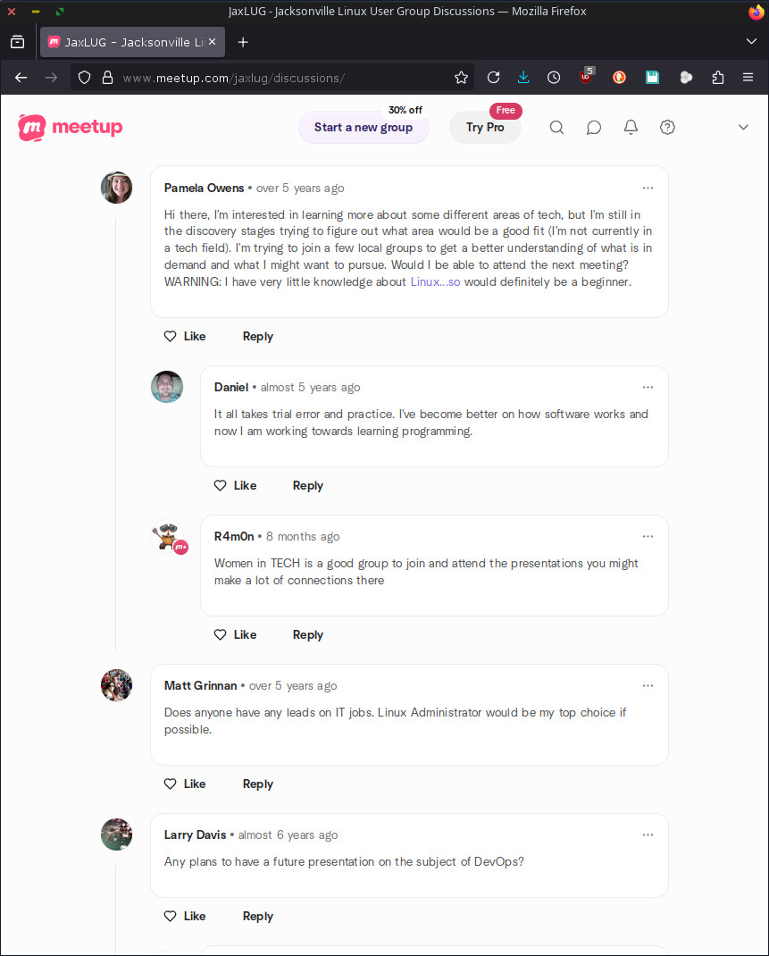 January 24th, 2026 Unofficial Meetup Discussion 5