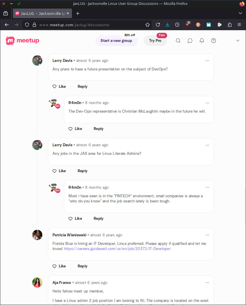 January 24th, 2026 Unofficial Meetup Discussion 6